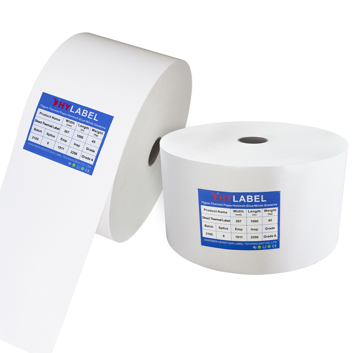 Thermal Label Jumbo Roll Thermal Direct Roll Paper China Supplier