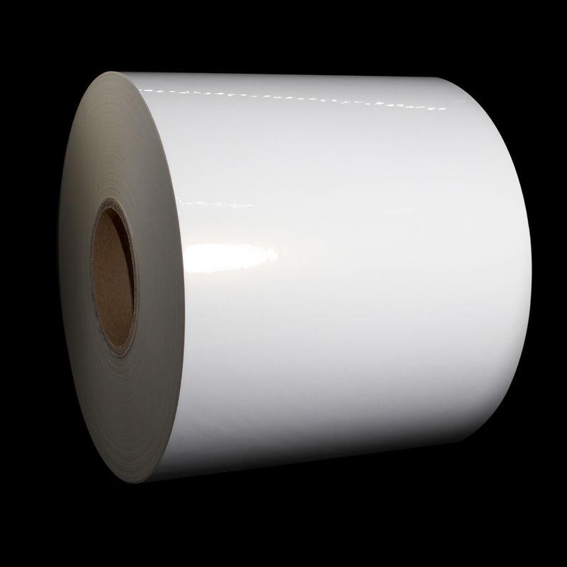 PP White Jumbo Roll Self Adhesive Coated Paper Label Jumbo Roll